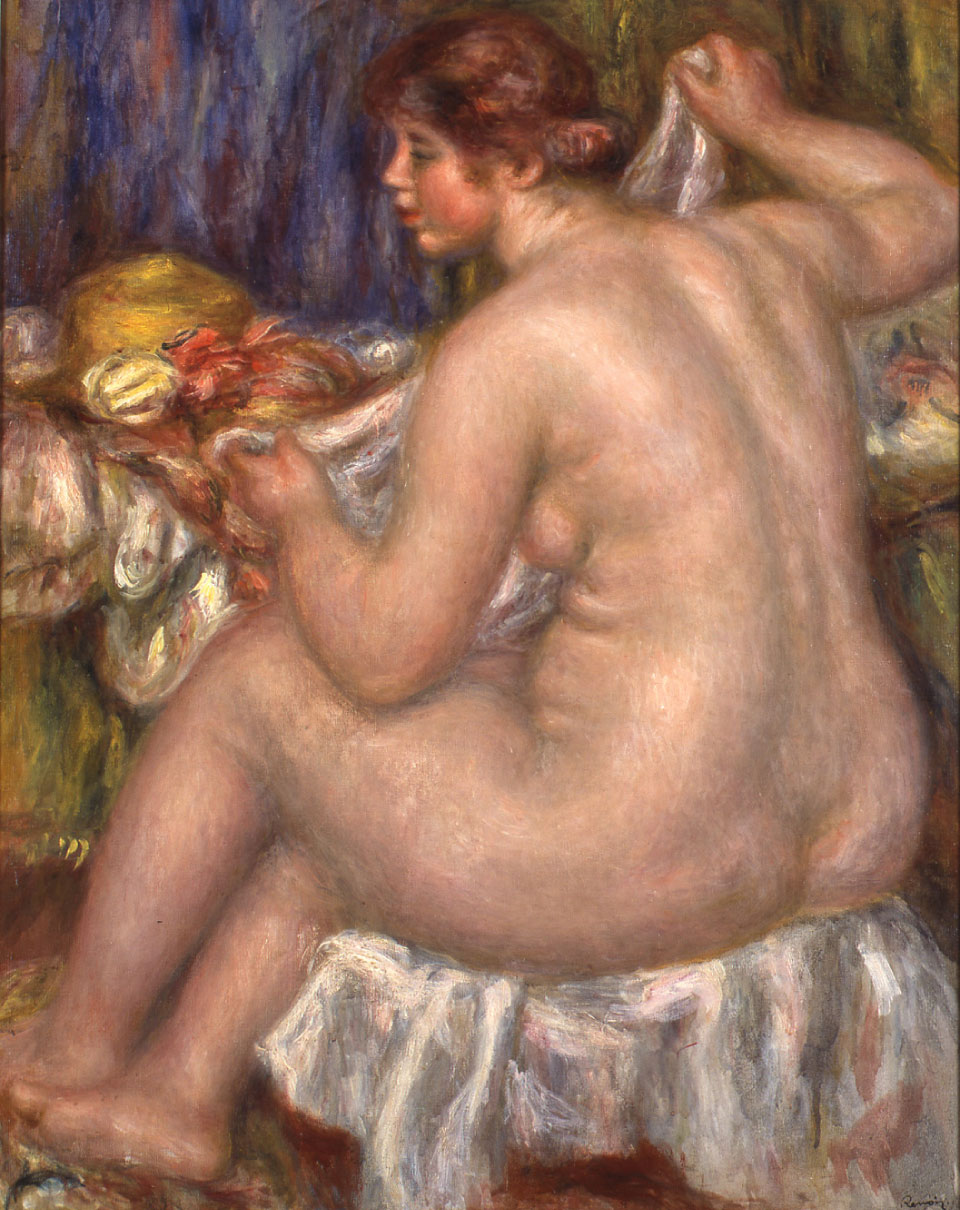 ピエール＝オーギュスト・ルノワール《裸婦》1915頃／山王美術館蔵