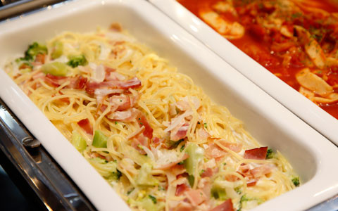 クリームパスタ
