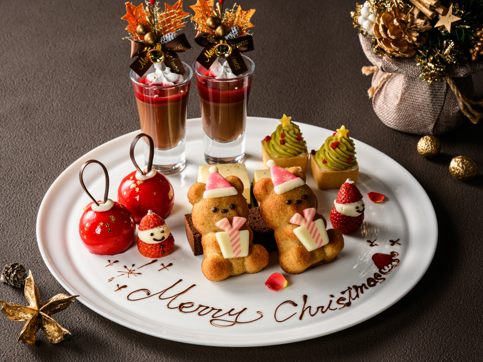 クリスマスアフタヌーンティー プレート
