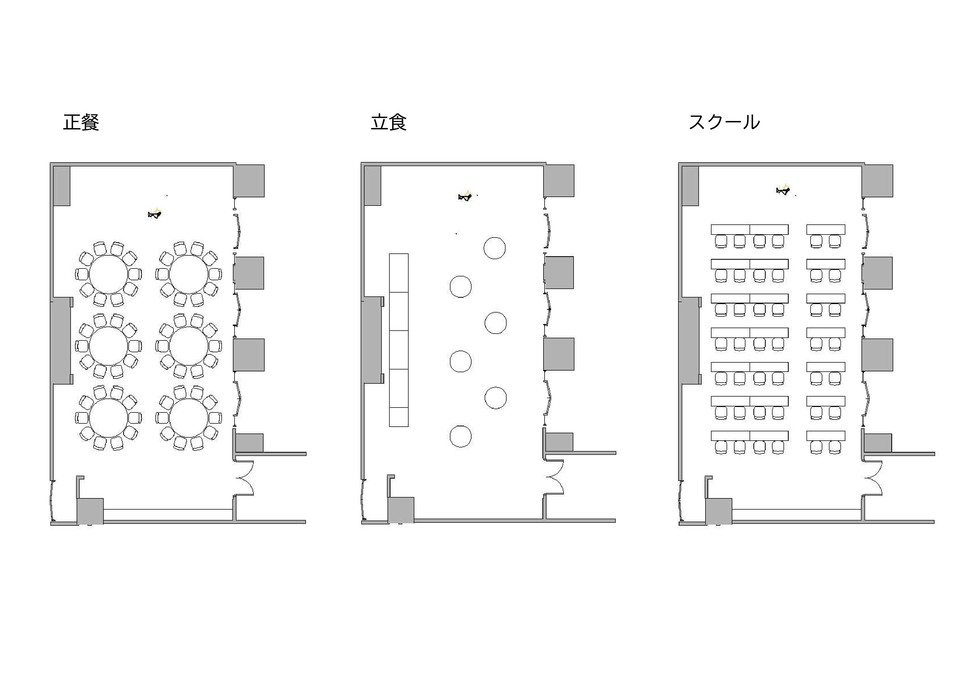 エスカーレ会場レイアウト