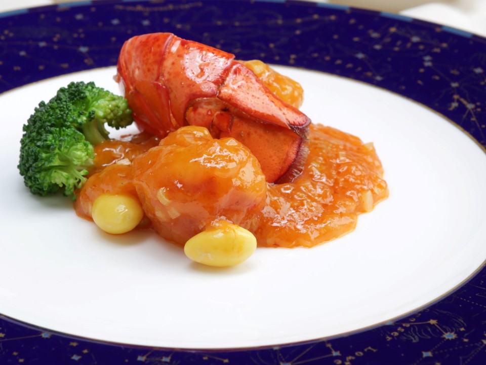 オマール海老のチリソース煮