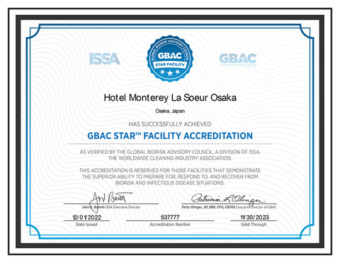 GBAC STAR™ Facility Accreditation