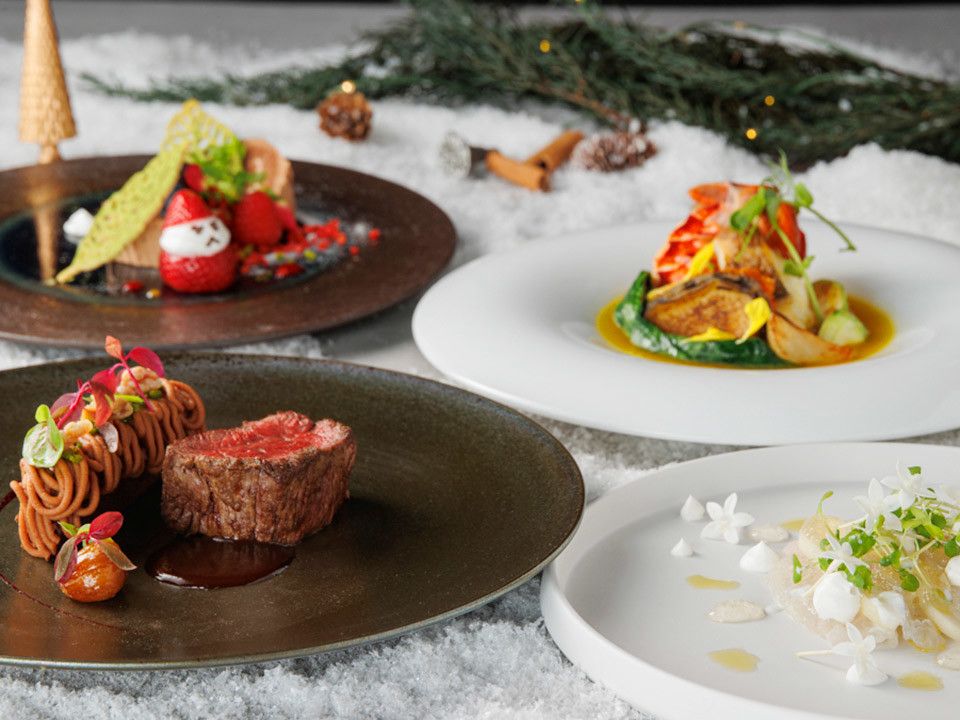 ホテルモントレ大阪 フランス料理「エスカーレ」 早割【Christmas Dinner2026　19日・20日・22日限定】一足早いクリスマスを「Neige」グラスシャンパン付き