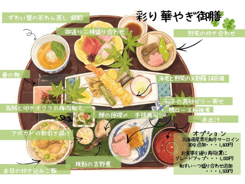 5月彩はなやぎ御膳