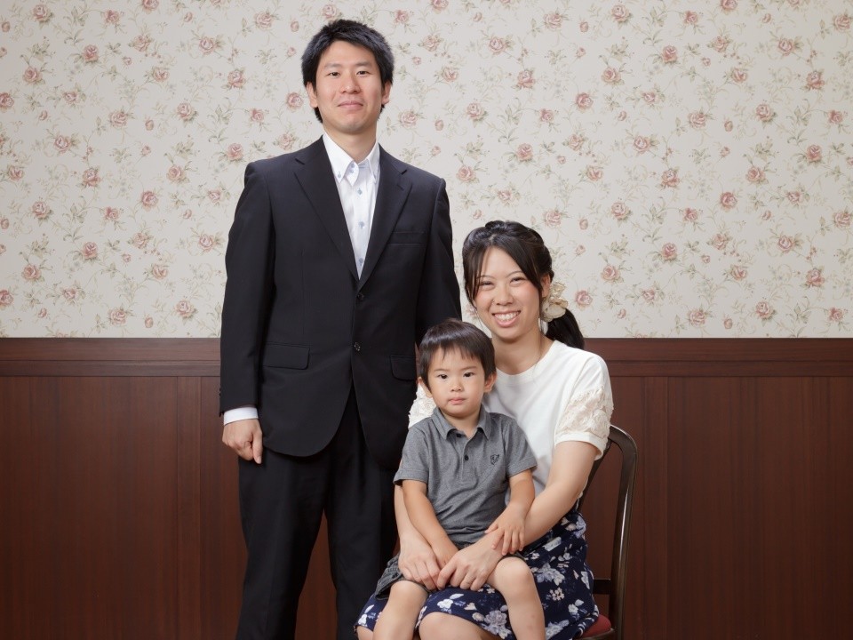 家族記念写真