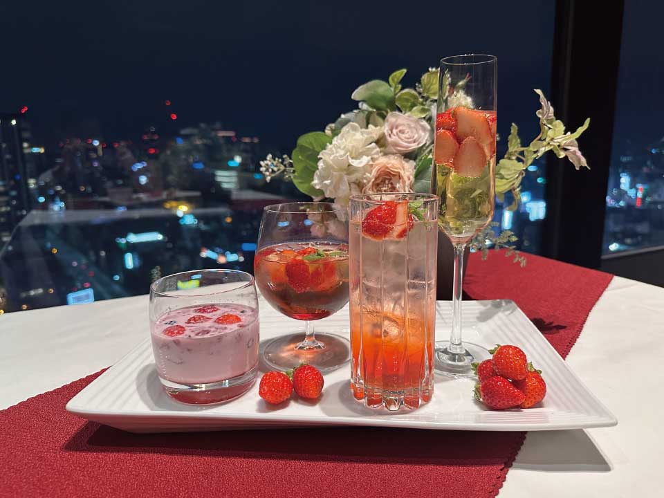 いちごカクテル