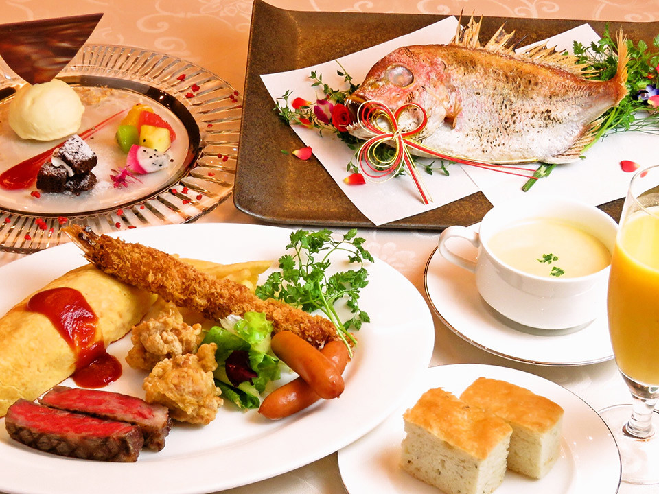 公式 七五三お祝い ホールケーキ付 シェフ厳選コース 個室可 ホテルモントレ姫路 姫路駅近くのホテル 兵庫県姫路市