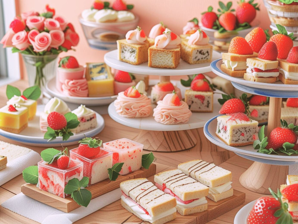 苺アフタヌーンブッフェ