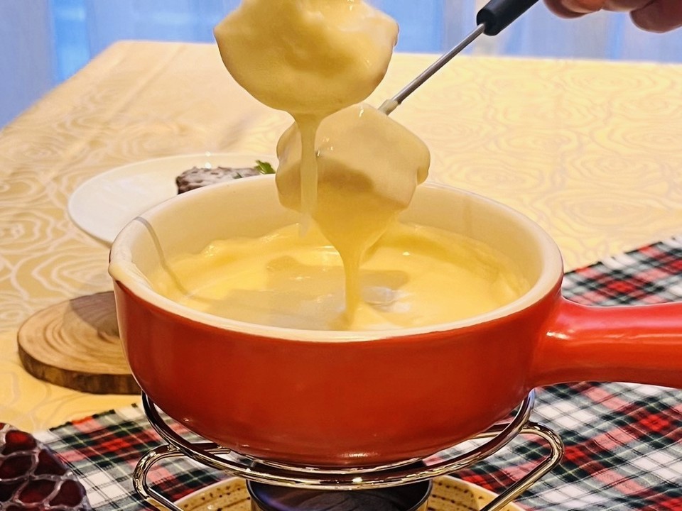 チーズフォンデュ
