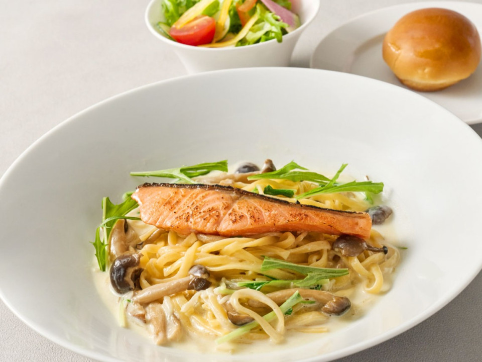サーモンパスタ26