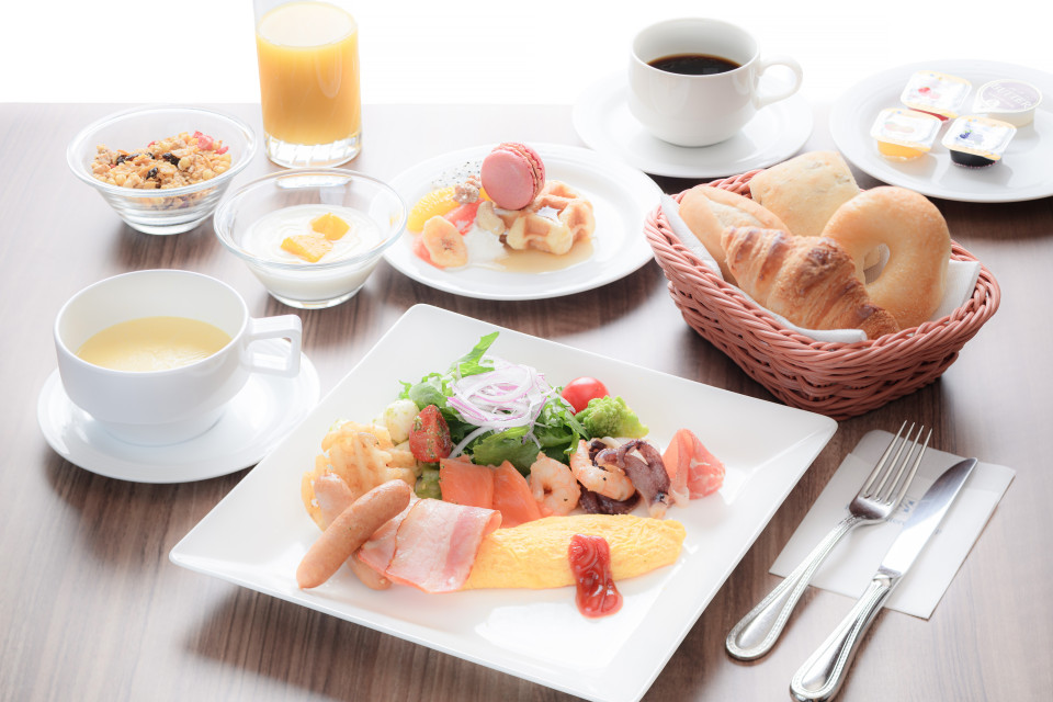 朝食画像