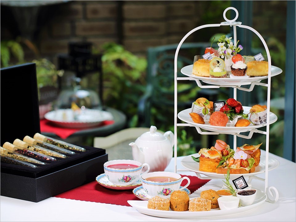 公式 アフタヌーンティー 平日限定 彩り華やかなティースタンド アメリカ発ブランドティー マイティーリーフ ホテルモントレ ラ スールギンザ 銀座 東京都 ホテル