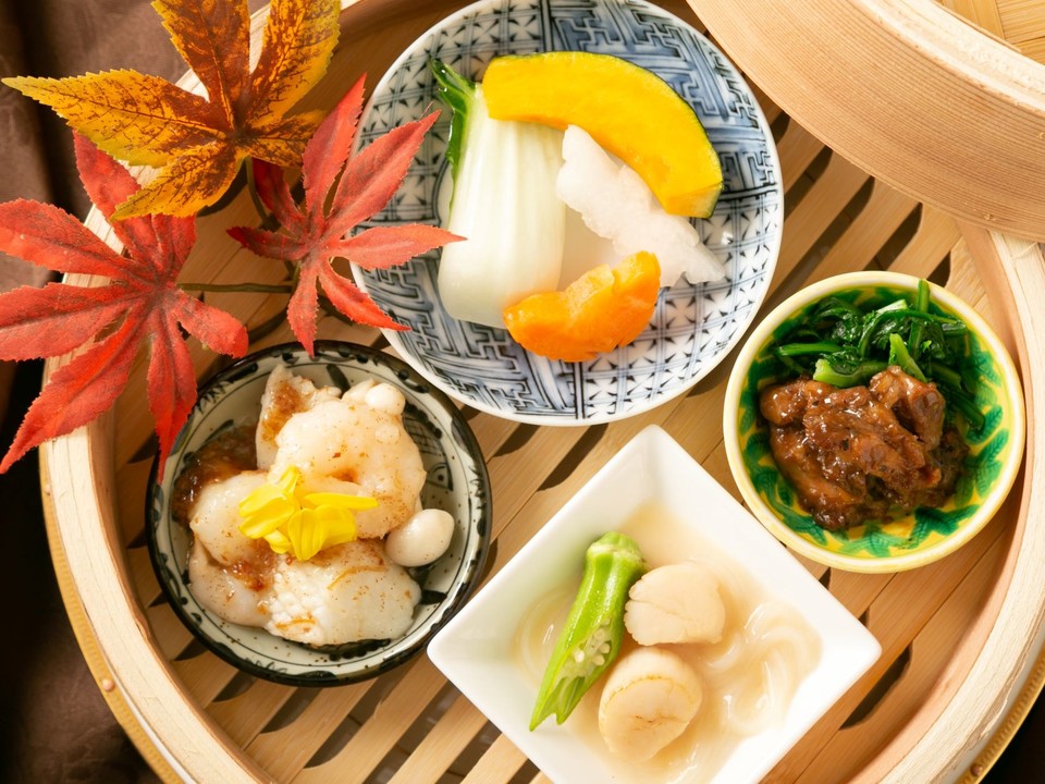 公式 スタッフおすすめ 蒸籠に小皿料理4点盛り 美花 期間限定12 7 12 25はxmasコースにて ホテルモントレ仙台 仙台駅 近くのホテル 宮城県仙台市 公式 スタッフおすすめ 蒸籠に小皿料理4点盛り 美花 期間限定12 7 12 25はxmasコースにて ホテルモントレ仙台 仙台駅 近くのホテル 宮城県仙台市