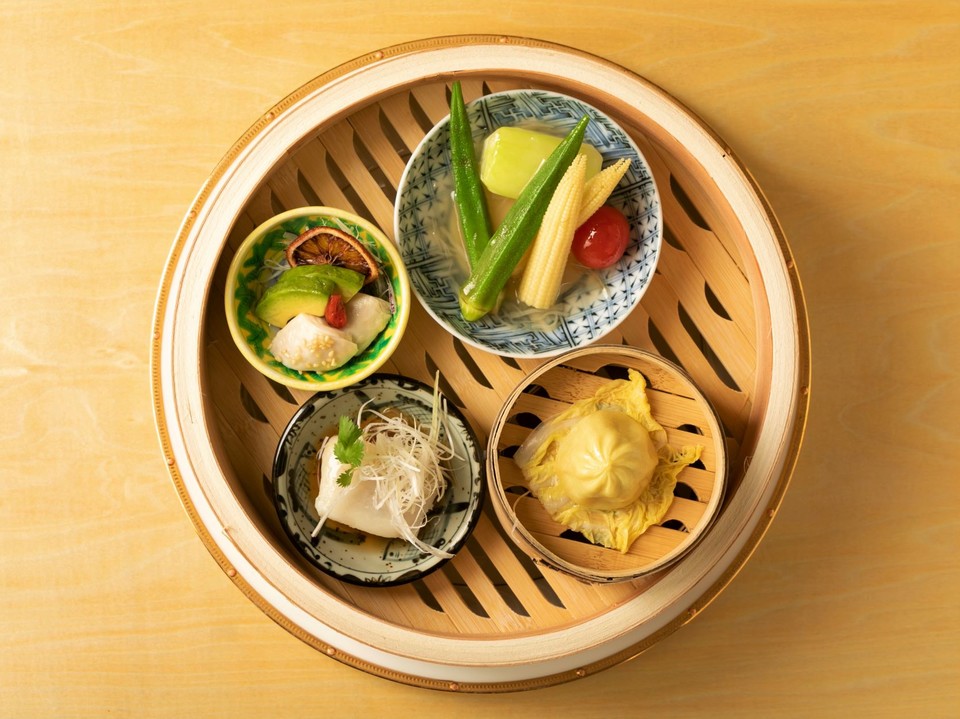 公式 スタッフおすすめ 蒸籠に小皿料理4点盛り 美花 ホテルモントレ仙台 仙台駅近くのホテル 宮城県仙台市