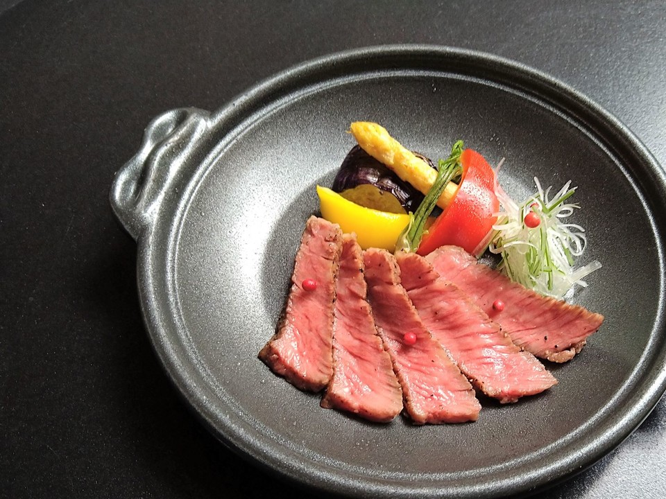 ふるさと膳　陶板