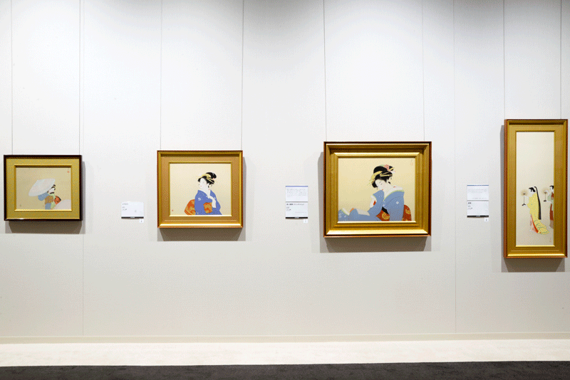 「女性画家たち展」会場風景(1)