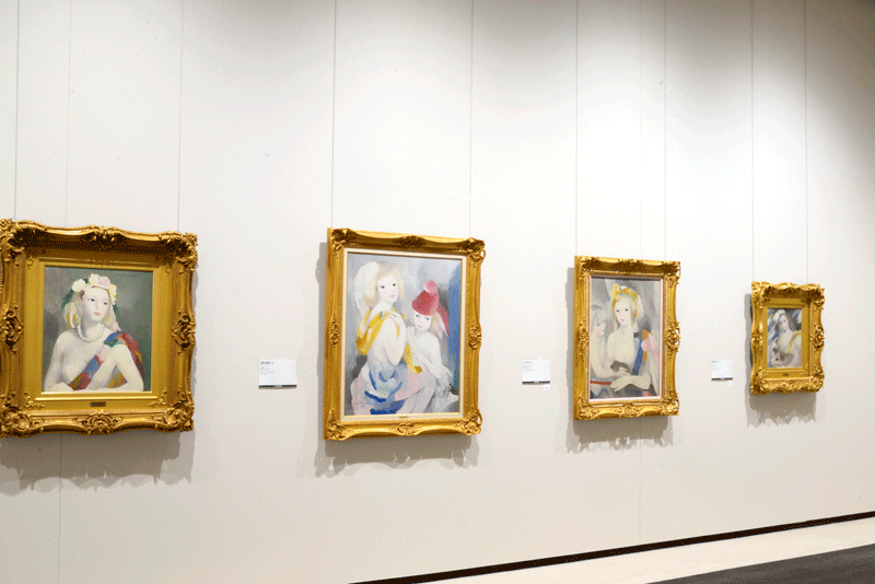 「女性画家たち展」会場風景(2)